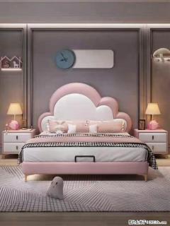 佛山大厂货，高质量仿真皮，实木床边，高密度海绵，带实木床板，全新包装，特价处理 - 绍兴28生活网 sx.28life.com