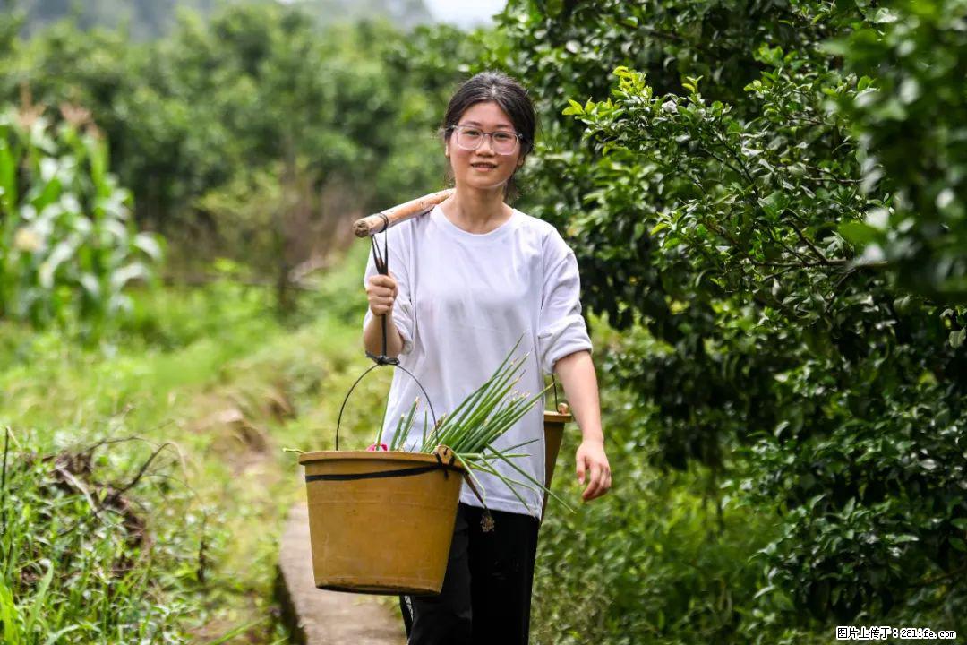 全网追的“扁担女孩”,找了一份暑假工,时薪12元 - 绍兴生活资讯 - 绍兴28生活网 sx.28life.com