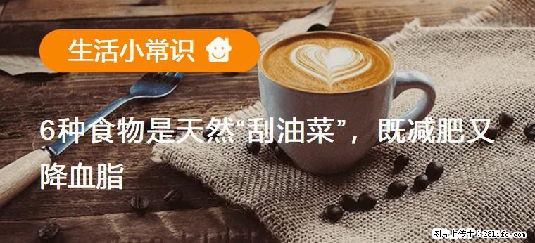 【生活小常识】6种食物是天然“刮油菜”,既减肥又降血脂 - 绍兴生活资讯 - 绍兴28生活网 sx.28life.com